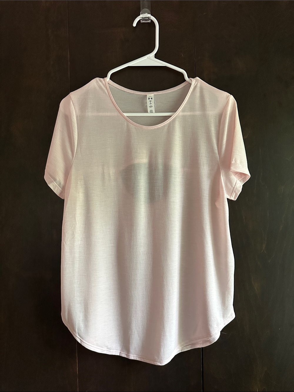 Under Armour Light Pink Short Sleeve Crew Tee